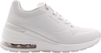 Skechers Palatino - Dames - Sneakers - Wit - 38 EU - Schoenen
