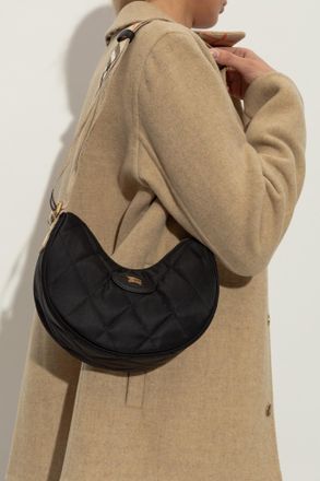 Burberry Shoulder Bag Horseshoe, Womens, Black