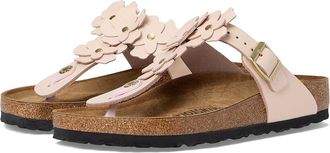 Birkenstock Gizeh Flowers Womens Shoes Light Rose : EU 39 (US Womens 8-8.5) Regular, Leather/Suede
