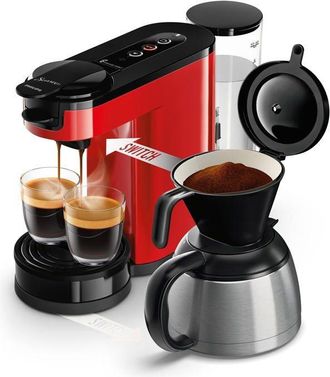 Philips Cafetera Philips Hd6592/84 1450 W 1 L
