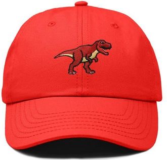 Dalix T Rex Dad Cap in Red at Nordstrom