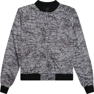 Rta Bomber Atticus con stampa - Nero