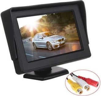Trade Shop Trade Shop - Monitor Per Auto Suv Camioncino Q-ca901 Da 5 Hd Av A Colori Tft-lcd Telecamera