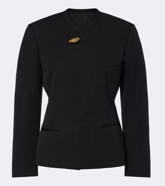 Bottega Veneta Wool grain de poudre blazer