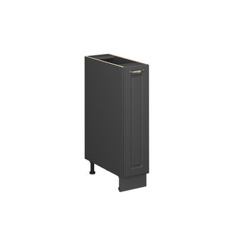 Vicco Mueble De Botica Fame-line, Antracita-oro Landhaus/antracita, 20 Cm Sin Encimera, Vicco