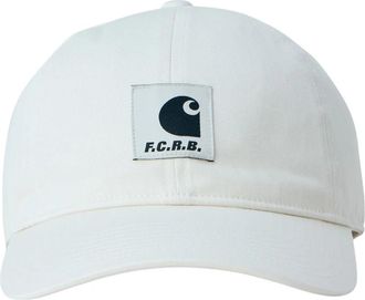 Carhartt Work in Progress Logo Patch Baseball Cap - Heren - Petten - Wit - ONE Size - Katoen - Accessoires