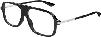 Alexander McQueen Am0555O Sunglasses - unisex - Alexander McQueen - Glasses - Black - 57 MM - Accessories