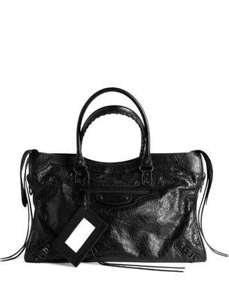 Balenciaga Le City grote leren draagtas