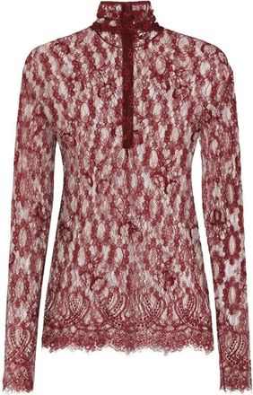 Dolce & Gabbana Chantilly-Spitzenoberteil