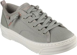 Skechers BOBS Copa Textiel Dames Olive Sneakers