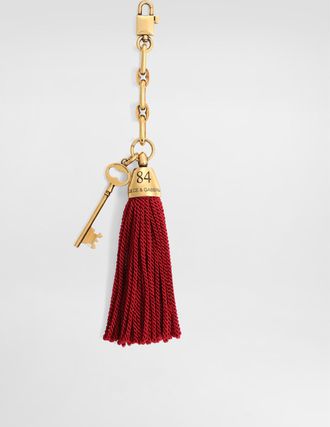 Dolce & Gabbana Tassel Keychain - Woman Wallets And Small Leather Goods Multicolor Onesize