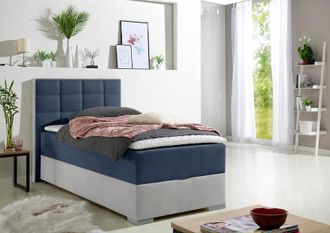 Maintal Boxspringbett mit Bettkasten und Topper