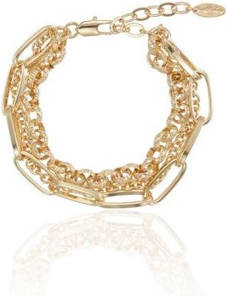 Ettika Chunky Layered Chain Bracelet in Gold at Nordstrom Rack