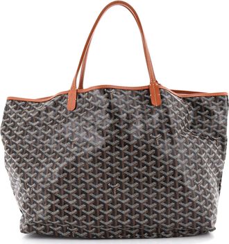 Goyard Saint Louis Tote Coated Canvas GM