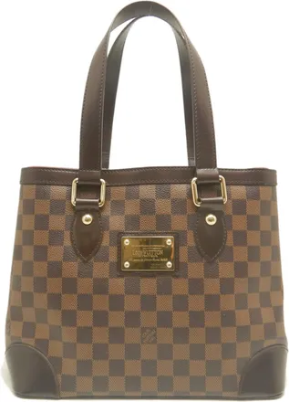 Louis Vuitton Brown Ebene Damier Canvas Tote Bag (Pre-Owned)