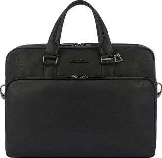 Piquadro Tassen, Heren, Zwart, ONE Size, Leer, Modus Aktetas