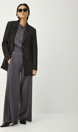 Icone Womens Covered waist peach-skin sweat pant