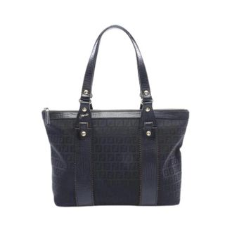Fendi Pre-owned Tote Bags, female, Black, Size: ONE SIZE Pre-owned Vintage Tote Bag