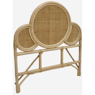 Sweeek Cabecero De Rat&aacute;n Estilo Bohemio, 90cm