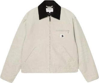 Carhartt Work in Progress Hombre, Chaquetas, Blanco, Talla: XS