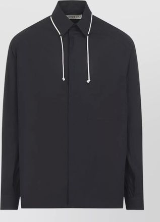 Mordecai cotton nylon long-sleeve shirt