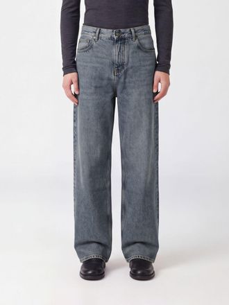 Amiri Mid-Rise Wide-Leg Jeans in Cotton and Lyocell Denim