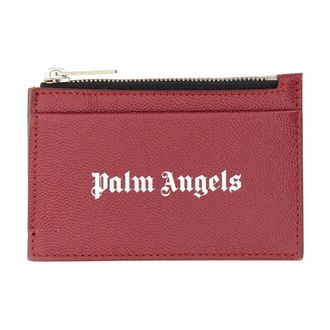 Palm Angels Heren, Accessoires, Rood, Maat: ONE Size Leer