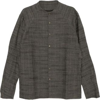 Devoa Camicia con lavorazione in rilievo - Grigio