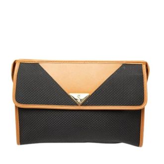 Saint Laurent Pre-owned Canvas Clutch - - Pre-owned - Donna - Nero - ONE SIZE