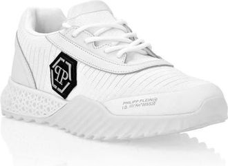 Philipp Plein Runner Sneaker Hexagon Unisex in White at Nordstrom, Size 43