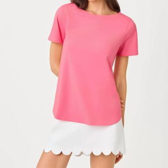 Lilly Pulitzer Key West Top In Confetti Pink