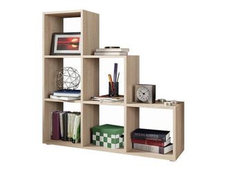 Mirjan24 Mobilier1 - Estanter&iacute;a Sarasota 110, Roble Sonoma, Abierta Sin Pared Trasera, Aglomerado Laminado, N&uacute;mero De Puertas: 0, N&uacute;mero De Cajones: 0, 108x105