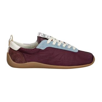 Kenzo Schoenen, Dames, Rood, 36 EU, Leer, Lage sneaker