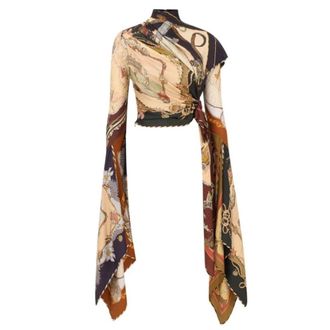 Zimmermann Top - Dames - Blouses & Shirts - Veelkleurig - Maat: XS