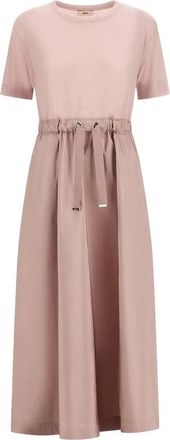 Herno Drawstring-waist Midi Dress