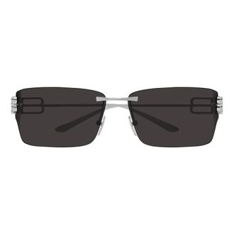 Balenciaga Bb0485Sa Sunglasses - unisex - Balenciaga - Sunglasses - Gray - ONE SIZE - Accessories