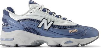 New Balance 1000 Sneakers in Vintage Indigo/Light Silver Metallic Men Low-Top