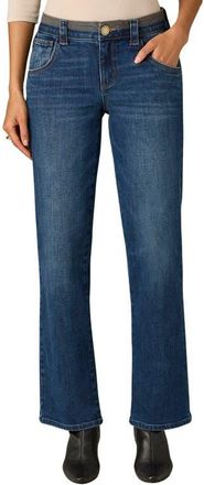 Wit & Wisdom Straight Leg Jeans in Blue at Nordstrom, Size 12
