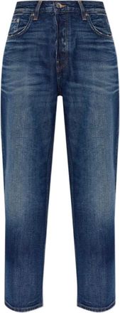 Haikure Navy Blue High Rise Jeans