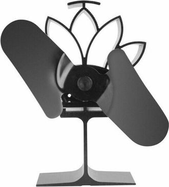 OEM Ventilador Termodin&aacute;mico De Bajo Consumo Para Chimeneas Y Accesorios De Estufa, Ventilador Ecol&oacute;gico, 2 Aspas