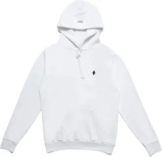 Marcelo Burlon Hoodies & sweatvesten, Heren, Wit, M, Hoodie
