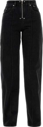 Isabel Marant Isabel Marant, Loose-fit Jeans, female, Black, Size: 2XS Stely Pants