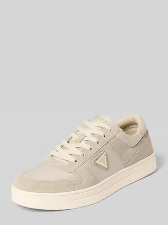 Guess Sneaker mit Label-Details Modell UDDENT in Beige, Gr&ouml;&szlig;e 40