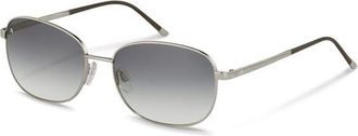 Rodenstock R7410 B Womens Sunglasses Silver Size 57