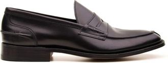 Trickers M7825 James Sfoderato Zwart Kalfsleer Mocassins - Heren - Loafers - Zwart - 45 EU - Leer - Schoenen