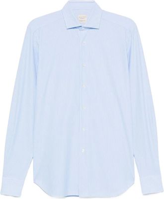 Xacus Camicia gessata - Blu