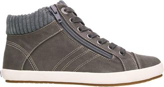 Taos Womens Start Up Sneaker - Medium Width In Graphite Distressed