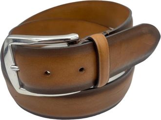 Paolo Vitale Klassieke riem - unisex - Riemen - Bruin - 105 CM - Leer - Accessoires