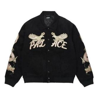 Palace Double Dragon Tour Jacket Black P23JK172