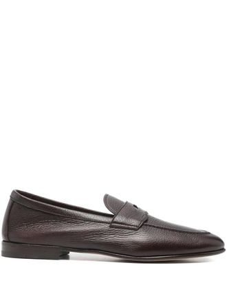 Henderson Baracco penny-strap loafers - Brown